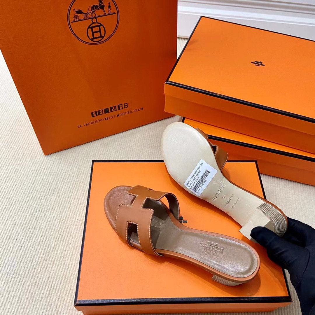 에르메스 올수공 오아시스 슬리퍼 샌들 스위프트 30